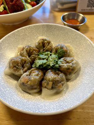 Steamed dumplings   at Real Food 真食 - Orchard in Central Singapore