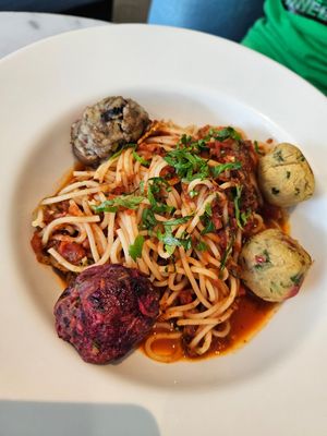 Tomato pasta ~ 11/5/24 at Real Food 真食 - Orchard in Central Singapore