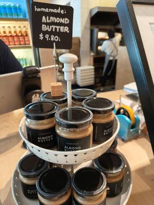 Vegan almond butter  ~ 3/10/24 at Real Food 真食 - Orchard in Central Singapore