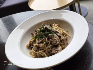 Mushrooms spaghetti at Real Food 真食 - Orchard in Central Singapore
