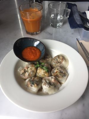 Steamed dumplings   at Real Food 真食 - Orchard in Central Singapore
