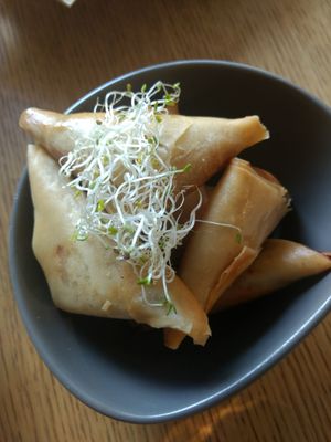Samosa at Real Food 真食 - Orchard in Central Singapore