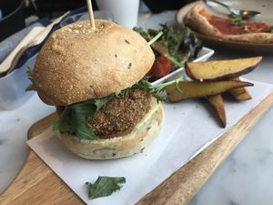 Magnificent Burger at Real Food 真食 - Orchard in Central Singapore