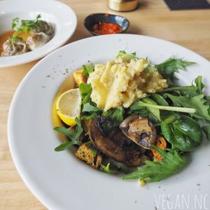 Salad at Real Food 真食 - Orchard in Central Singapore