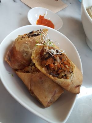 Spring roll at Real Food 真食 - Orchard in Central Singapore