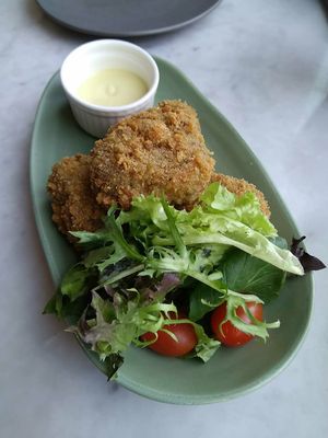 Vege nuggets at Real Food 真食 - Orchard in Central Singapore