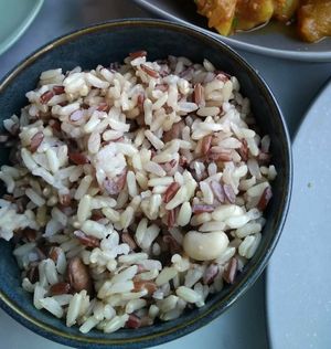 Steam brown rice at Real Food 真食 - Orchard in Central Singapore