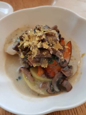 Steam aubergine with garlic sauce at Real Food 真食 - Orchard in Central Singapore