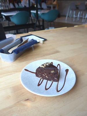 choco cake at Real Food 真食 - Orchard in Central Singapore