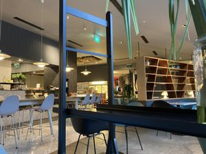 Restaurant interior at Real Food 真食 - Orchard in Central Singapore