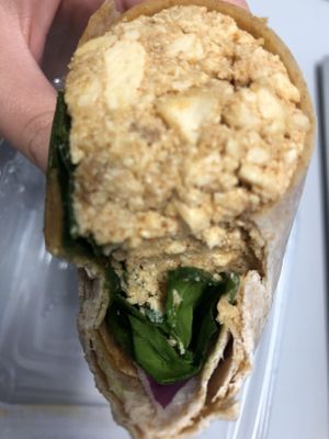 Buffalo Tofu Wrap  at Brighter Day Natural Foods in Savannah