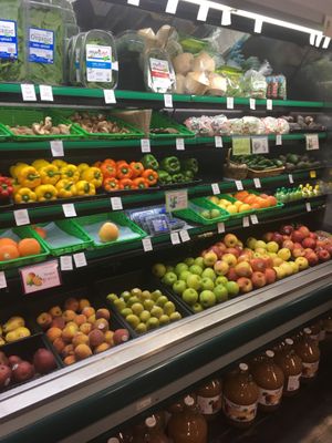 Produce selection  at Brighter Day Natural Foods in Savannah