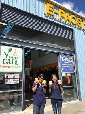 E-PACS Vegan Cafe at E-PACS Supermart in East Tamaki