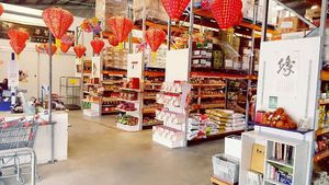 inside of E-PACS store at E-PACS Supermart in East Tamaki