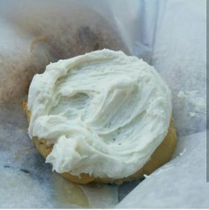 Vanilla Iced Cookie at Four Seasons Natural Foods Cafe in Saratoga Springs