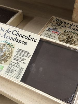 Spanish turrón at COCO VEGANS | Antes VEGANS & BIO in Barcelona