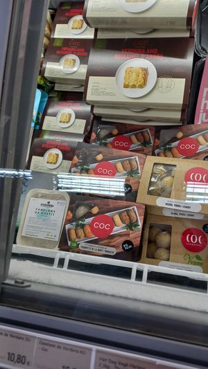 freezer at COCO VEGANS | Antes VEGANS & BIO in Barcelona