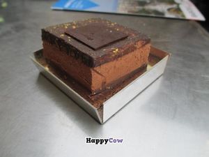 Lujuria Vegana cake purchased at Ecocentre at COCO VEGANS | Antes VEGANS & BIO in Barcelona