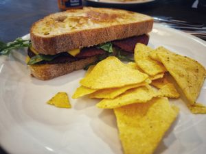 Reuben Sandwich at This Must Be The Place in Holywood