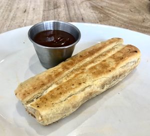 Jumbo sausage roll   at This Must Be The Place in Holywood