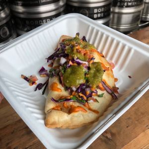 So good!! Empanada.  at Vegan J.A.M. - pop-up in Los Angeles