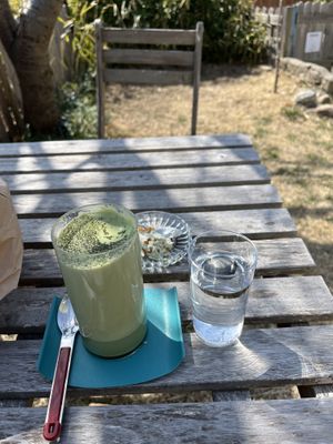 Mugwort Latte  at Chowonhaeng - 초원행 in Sokcho