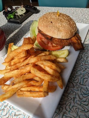 Chicken bacon ranch at Donut Villa Diner - Newton in Newton