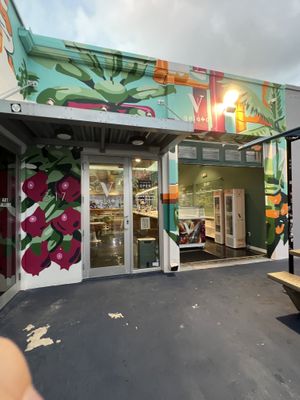 Outside   at V Gelato in Miami
