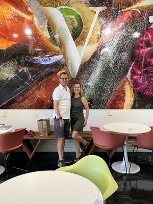   at V Gelato in Miami