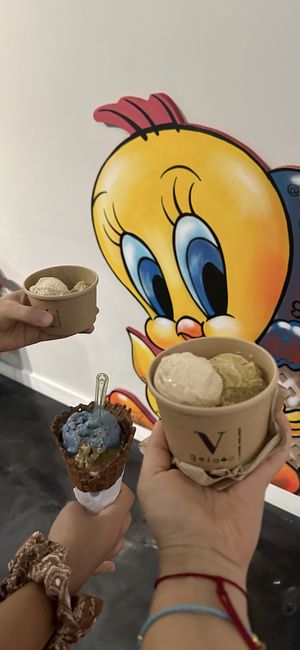   at V Gelato in Miami