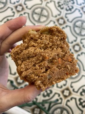 Carrot muffin inside   at A Hope Ssal - 아홉쌀 in Gyeonggi-do
