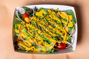 Ginger Salad at UNiQ Burger in Scottsdale