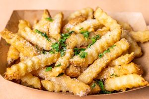 Parmesan Truffle Fries at UNiQ Burger in Scottsdale