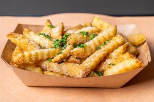 Parmesan Truffle Fries at UNiQ Burger in Scottsdale