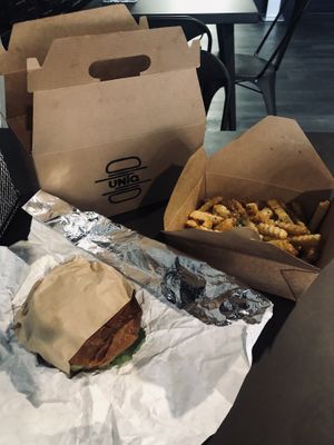   at UNiQ Burger in Scottsdale