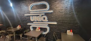 Inside seating at UNiQ Burger in Scottsdale