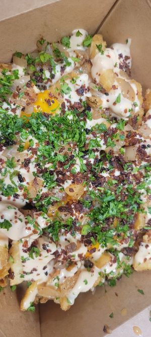 Fully loaded fries at UNiQ Burger in Scottsdale