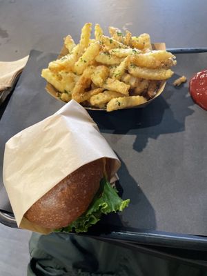   at UNiQ Burger in Scottsdale