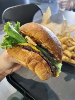   at UNiQ Burger in Scottsdale