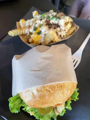   at UNiQ Burger in Scottsdale