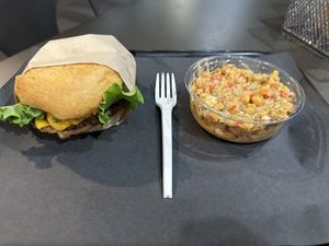 Really a decent burger.    at UNiQ Burger in Scottsdale