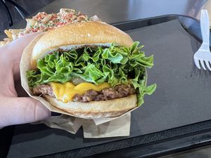 Paradise patty   at UNiQ Burger in Scottsdale