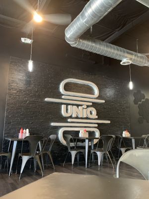   at UNiQ Burger in Scottsdale