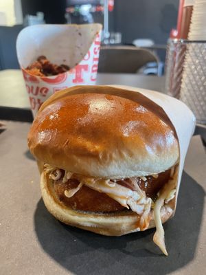 Sweet & Sour burger   at UNiQ Burger in Scottsdale