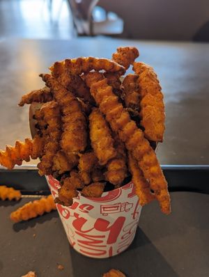 Sweet Potato Fries at UNiQ Burger in Scottsdale