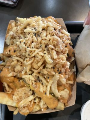 Loaded fries  at UNiQ Burger in Scottsdale