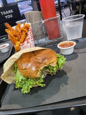   at UNiQ Burger in Scottsdale