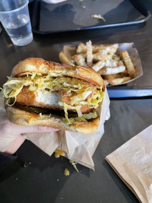   at UNiQ Burger in Scottsdale