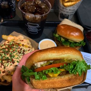   at UNiQ Burger in Scottsdale