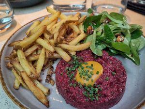 américain frites at Verdō in Brussels